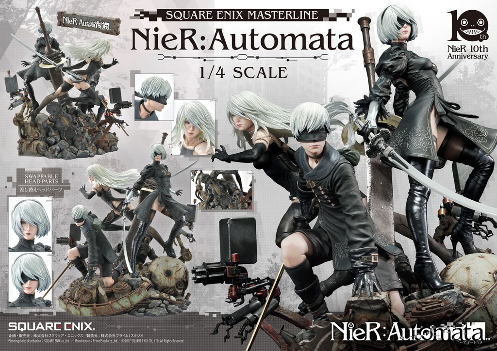 SQUARE ENIX MASTERLINE NieR:Automata 1/4 Scale | Ultra Tokyo 